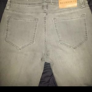 All Saints MAST grey Skinny Jeans